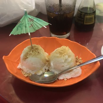Thai Siam - Home Made Coconut Ice Cream! you need to try, even if you loathe the taste of coconut! - Thai Near Me - Sugar Land, Texas Thai Siam - Home Made Coconut Ice Cream! you need to try, even if you loathe the taste of coconut! - Thai Near Me - Sugar Land, Texas