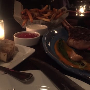 Bogie's Place - Tomahawk ribeye, fries, bone marrow - Bars Near Me - Boston, Massachusetts