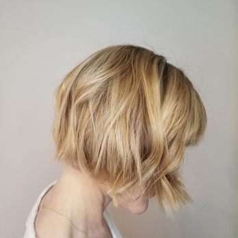 Scalp Haven Hair Studio - Blonde and blunt. Textured cut to enhance the color. - Hair Stylists Near Me - Bothell, Washington Scalp Haven Hair Studio - Blonde and blunt. Textured cut to enhance the color. - Hair Stylists Near Me - Bothell, Washington