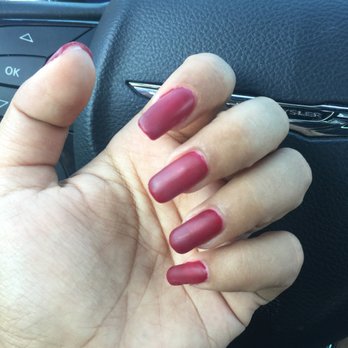 Lisa Nails & Facial - Supposed to be matte...? - Waxing Near Me - Carson, California