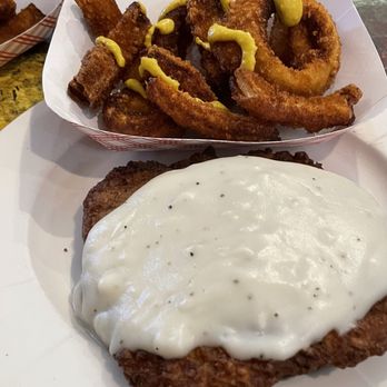 The Back Porch - Blue-plate country fried steak. - Seafood Near Me - Brandon, Mississippi The Back Porch - Blue-plate country fried steak. - Seafood Near Me - Brandon, Mississippi