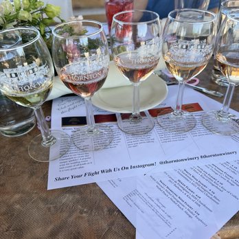 Thornton Winery - Sparkling Wine Flight - Wineries Near Me - Temecula, California