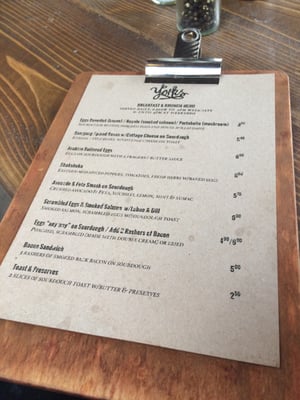 Menu photo 8 Yorks Bakery Cafe Birmingham, XWM