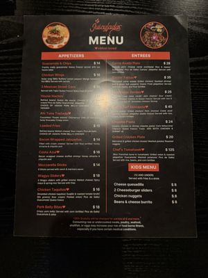 Menu photo 1 Juicyladas Cantina Fullerton, CA