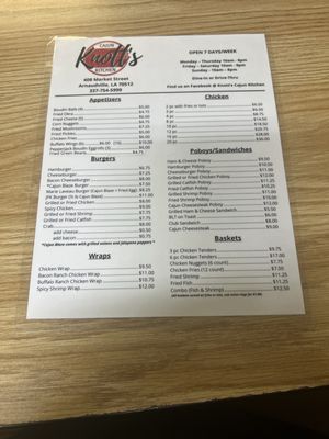 Knott's Cajun Kitchen by null