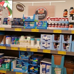 Cosmetics aisle