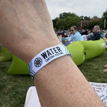 Symphony Park at SouthPark - Water Lantern Festival wrist bracelet - Parks Near Me - Charlotte, North Carolina Symphony Park at SouthPark - Water Lantern Festival wrist bracelet - Parks Near Me - Charlotte, North Carolina