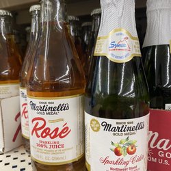 Dollar Tree - Martinelli's sparkling cider and apple juice
