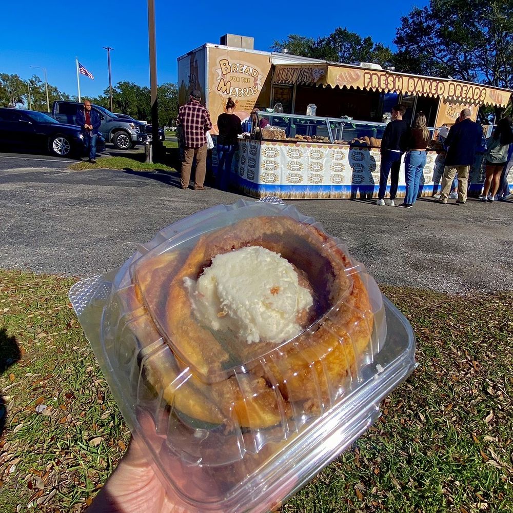 Bread For The Masses - Cinnamon roll - Food Trucks Near Me