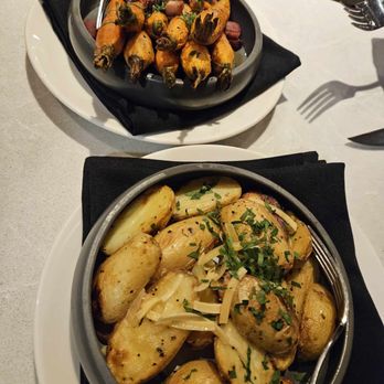 The Cedar Room - carrots and roasted potatoes - Canadian (New) Near Me - Kananaskis Village, Alberta The Cedar Room - carrots and roasted potatoes - Canadian (New) Near Me - Kananaskis Village, Alberta