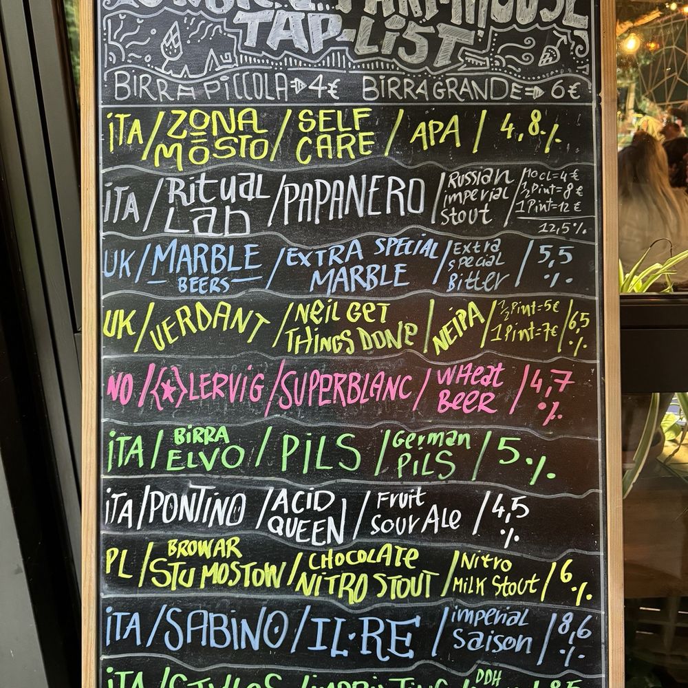 Mastro Birraio Menu (Updated 2025), image size:1000x1000