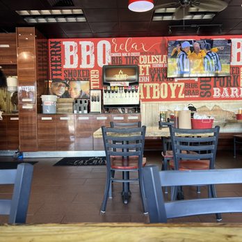 Fat Boyz - Inside, homemade fountain drinks, sweet tea, lemonade etc - Barbeque Near Me - Deerfield Beach, Florida Fat Boyz - Inside, homemade fountain drinks, sweet tea, lemonade etc - Barbeque Near Me - Deerfield Beach, Florida
