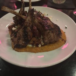 PERFECTION  I had the Caesar Salad and Lamb Lollipops. Both were delicious. Highly recommend!