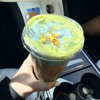 Lull Cafe - Coco cloud iced matcha - Breakfast & Brunch Near Me - Tampa, Florida