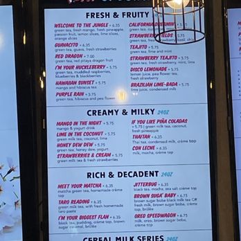 Pow Tea Shop - menu and prices - Bubble Tea Near Me - Washington, DC, District of Columbia Pow Tea Shop - menu and prices - Bubble Tea Near Me - Washington, DC, District of Columbia