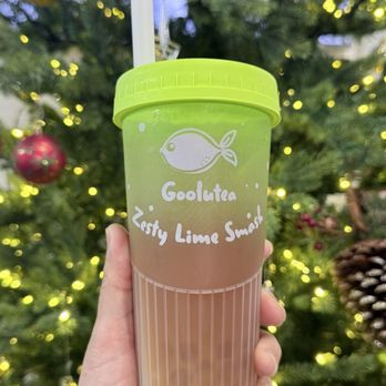 Goolu Tea - A0 - Orchid Oolong Lime Tea... - Bubble Tea Near Me - Castro Valley, California