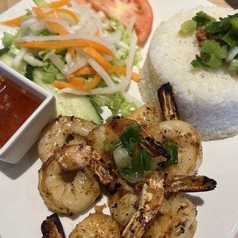 Pho 813 - Grilled shrimp and rice. - Vietnamese Near Me - Orlando, Florida Pho 813 - Grilled shrimp and rice. - Vietnamese Near Me - Orlando, Florida