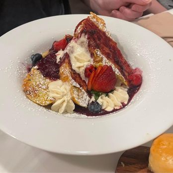 Meta & Rose - Berry French toast. Sooo good - New American Near Me - Wasilla, Alaska