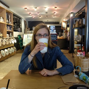 Stauf's Coffee Roasters - Sipping smooth mocha in the front room - Coffee & Tea Near Me - Columbus, Ohio