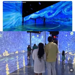 Beyond Van Gogh: The Immersive Experience - What they claim vs what's you see and that's us trying to make it look good