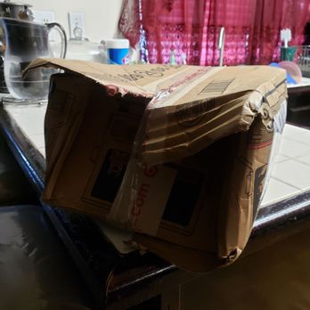 US Post Office - My package was dropped off damaged. Obviously, it was opened and retaped. Im glad its my dogs treats. - Post Offices Near Me - Fontana, California US Post Office - My package was dropped off damaged. Obviously, it was opened and retaped. Im glad its my dogs treats. - Post Offices Near Me - Fontana, California