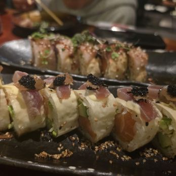 Taikin Asian Cuisine - Aventura roll and taikin bomb - Asian Fusion Near Me - Miami, Florida Taikin Asian Cuisine - Aventura roll and taikin bomb - Asian Fusion Near Me - Miami, Florida