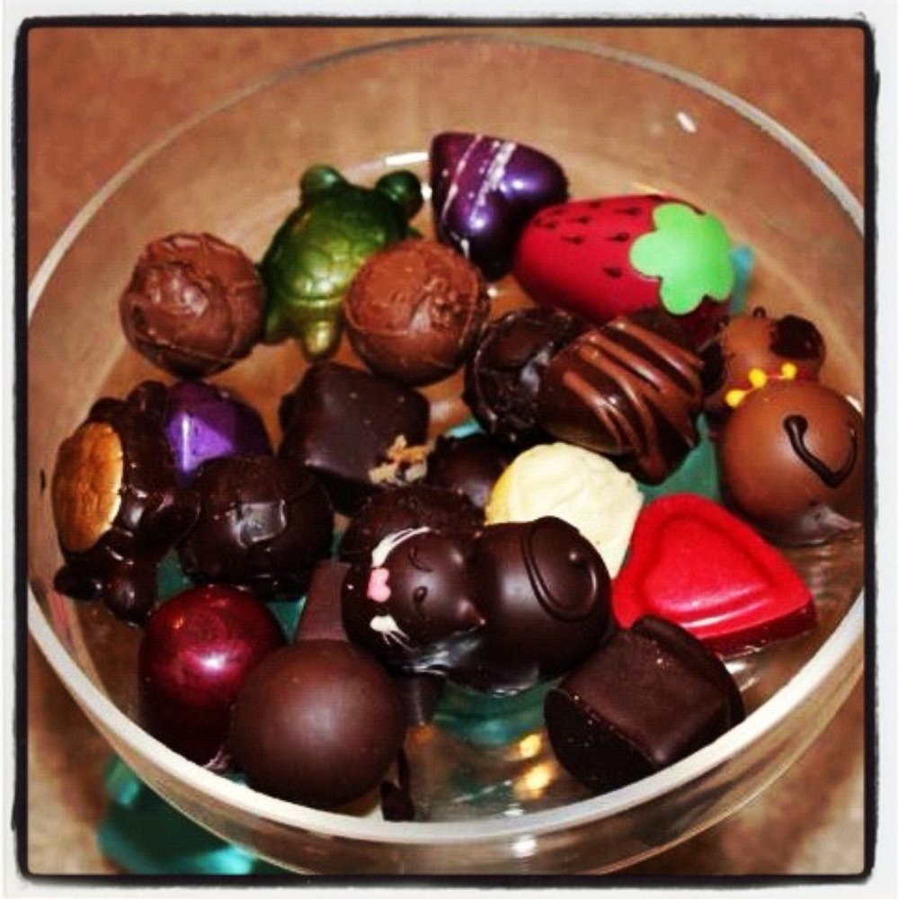 Piece, Love and Chocolate - Chocolates! So yum, and almost too cute to eat! - Chocolatiers & Shops Near Me - Boulder, Colorado Piece, Love and Chocolate - Chocolates! So yum, and almost too cute to eat! - Chocolatiers & Shops Near Me - Boulder, Colorado