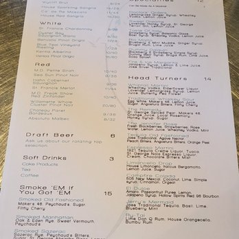 Whiptail - Drink menu - Beer, Wine & Spirits Near Me - Rio Rancho, New Mexico