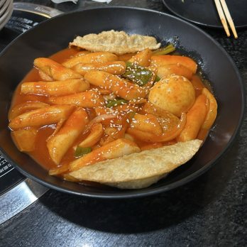 Hansik Korean BBQ - Tteokbokki (Spicy Rice Cakes; 4/5) - Barbeque Near Me - Cartersville, Georgia Hansik Korean BBQ - Tteokbokki (Spicy Rice Cakes; 4/5) - Barbeque Near Me - Cartersville, Georgia