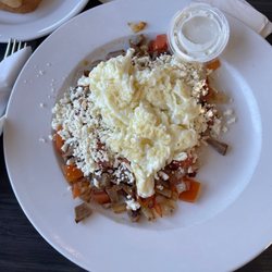 Lucas Coney Island - Skillet de carne gyro con claras de huevos