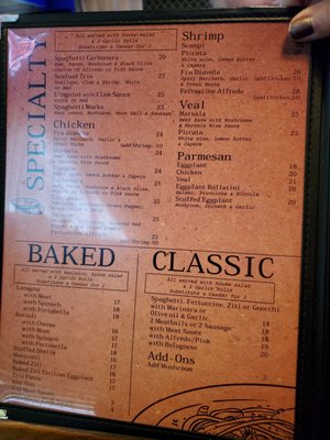 Menu photo 2 Jimmy's Italian Kitchen Kettering, OH