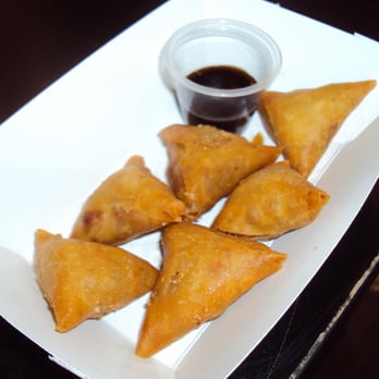 Boba Mocha - samosa 6 small pieces (the display picture on the menu is deceiving) - Coffee & Tea Near Me - Duluth, Georgia Boba Mocha - samosa 6 small pieces (the display picture on the menu is deceiving) - Coffee & Tea Near Me - Duluth, Georgia