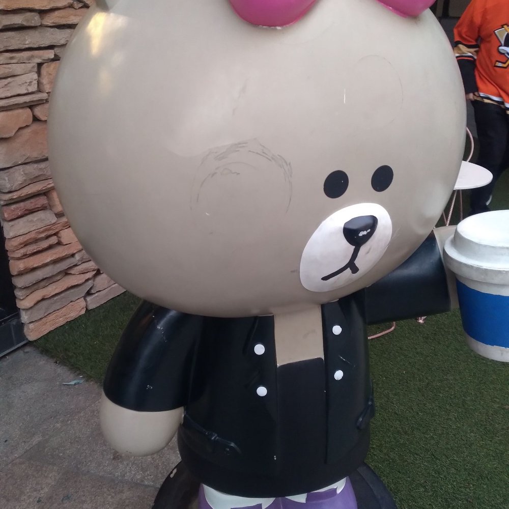 Cafe Bulba - Teddy bear outside - Bubble Tea Near Me - Anaheim, California Cafe Bulba - Teddy bear outside - Bubble Tea Near Me - Anaheim, California