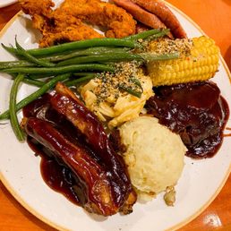 Taste of the Bayou All-you-care-to-enjoy Platter