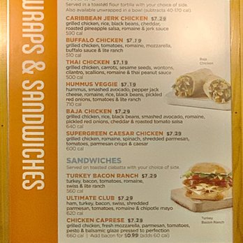 Tropical Smoothie Cafe - Menu May 2021 - Juice Bars & Smoothies Near Me - Abilene, Texas