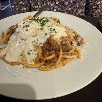 Putt Street Social - Wagyu beef bolognese. Tasted like Greek pastitsio - Mini Golf Near Me - Canton, Ohio Putt Street Social - Wagyu beef bolognese. Tasted like Greek pastitsio - Mini Golf Near Me - Canton, Ohio