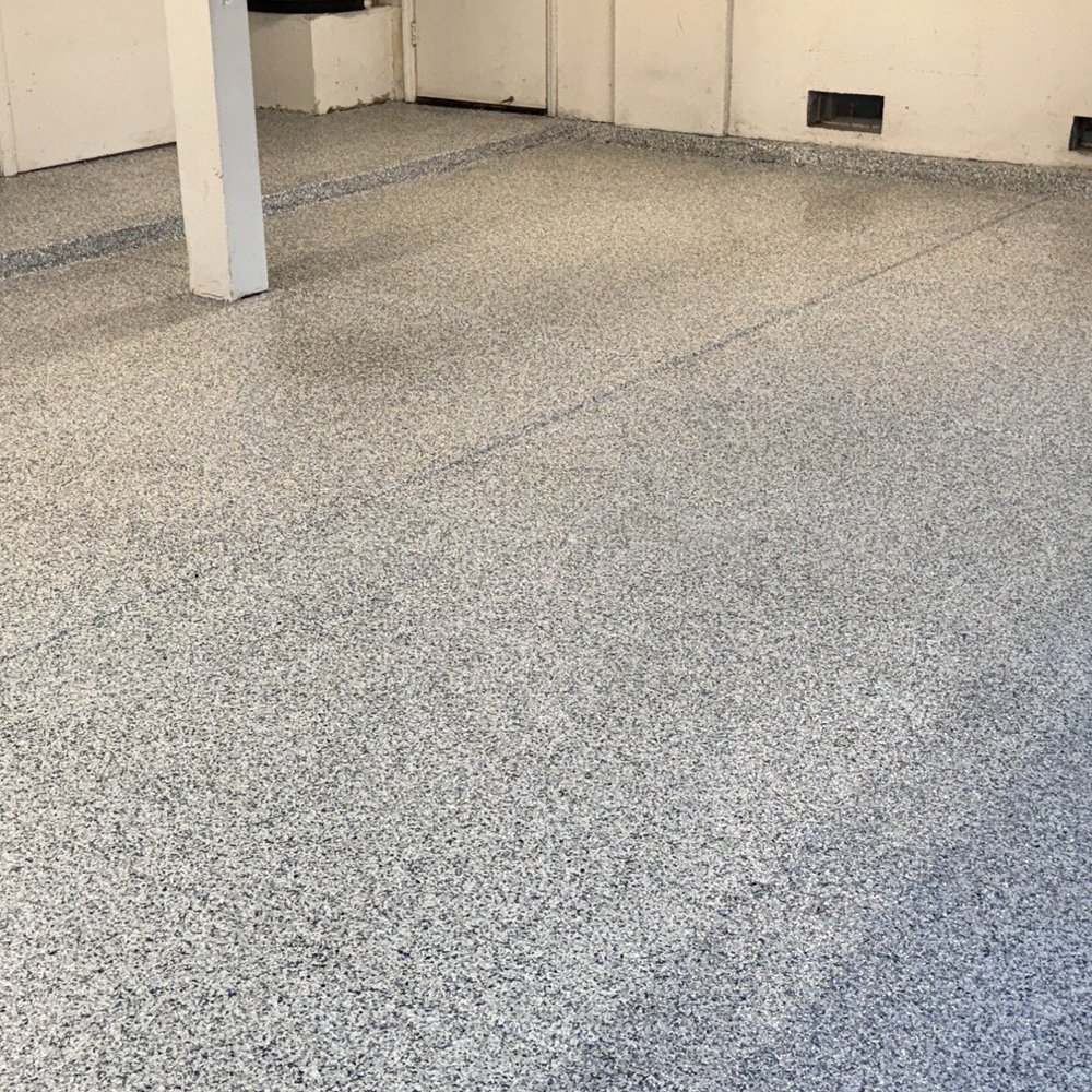New epoxy garage floor New epoxy garage floor