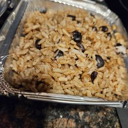 Golden Orange Deli - Rice with black beans