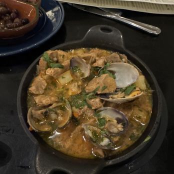 Petiscos - Pork & clams - Portuguese Near Me - San Jose, California