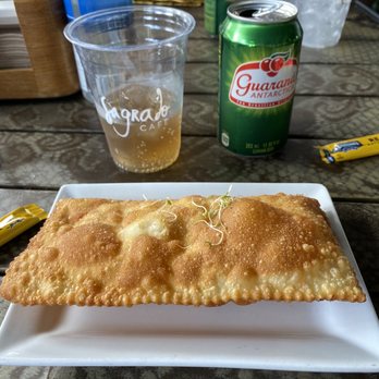 Sagrado Cafe - Pastel Po de Queijo Panini - Coffee & Tea Near Me - Miami, Florida Sagrado Cafe - Pastel Po de Queijo Panini - Coffee & Tea Near Me - Miami, Florida