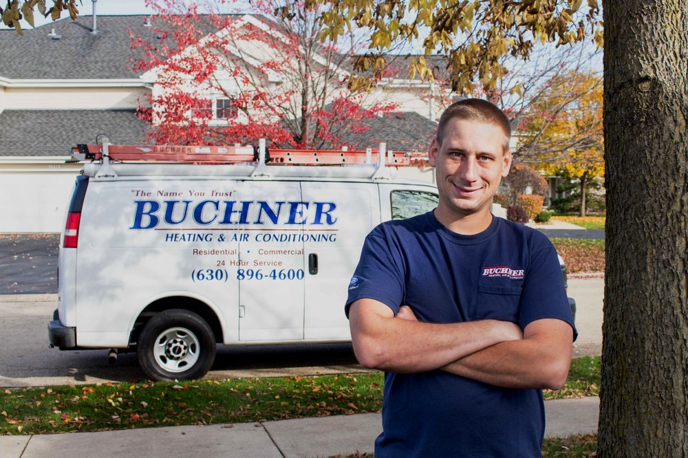 Slide of Buchner Heating, AC and Plumbing