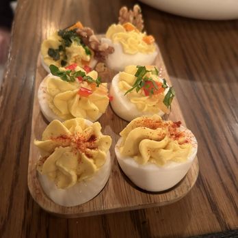 White Dog Cafe - University City - Sandy Ridge Farm Deviled Eggs - Bars Near Me - Philadelphia, Pennsylvania White Dog Cafe - University City - Sandy Ridge Farm Deviled Eggs - Bars Near Me - Philadelphia, Pennsylvania