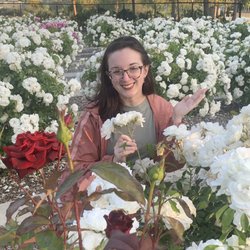 Dr Richard H Rioux Memorial Park - A beautiful woman and white roses