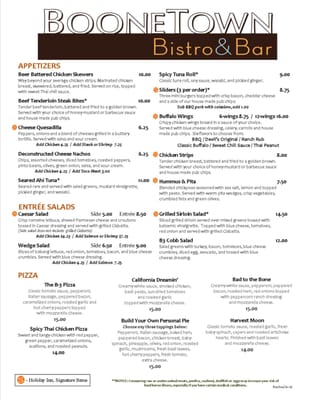 Menu photo 4 BooneTown Tap & Grill Wilsonville, OR Menu photo 4 BooneTown Tap & Grill Wilsonville, OR
