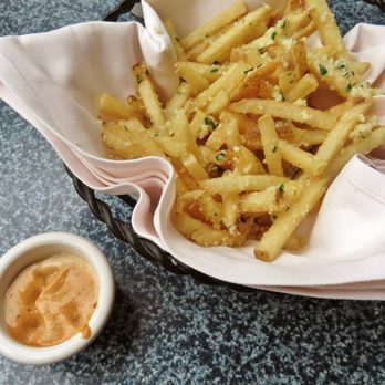 Cafe Orleans - The garlic fries~ I forget exactly what the dipping sauce is, but I could drink it lol. - Cajun/Creole Near Me - Anaheim, California Cafe Orleans - The garlic fries~ I forget exactly what the dipping sauce is, but I could drink it lol. - Cajun/Creole Near Me - Anaheim, California