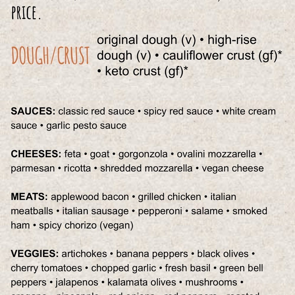 Blaze Pizza - Menu found online! - Salad Near Me - West Des Moines, Iowa Blaze Pizza - Menu found online! - Salad Near Me - West Des Moines, Iowa
