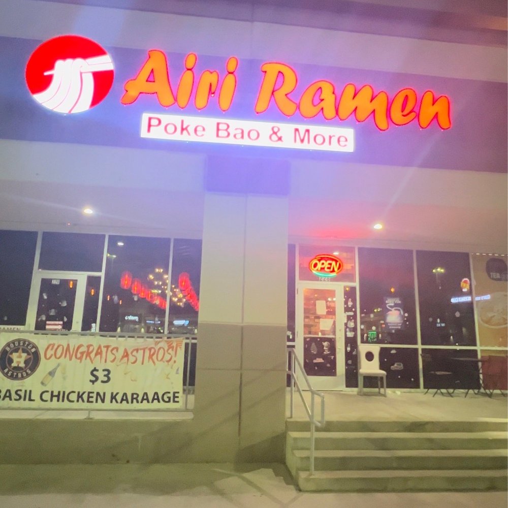 Airi Ramen - Outside - Ramen Near Me - Houston, Texas
