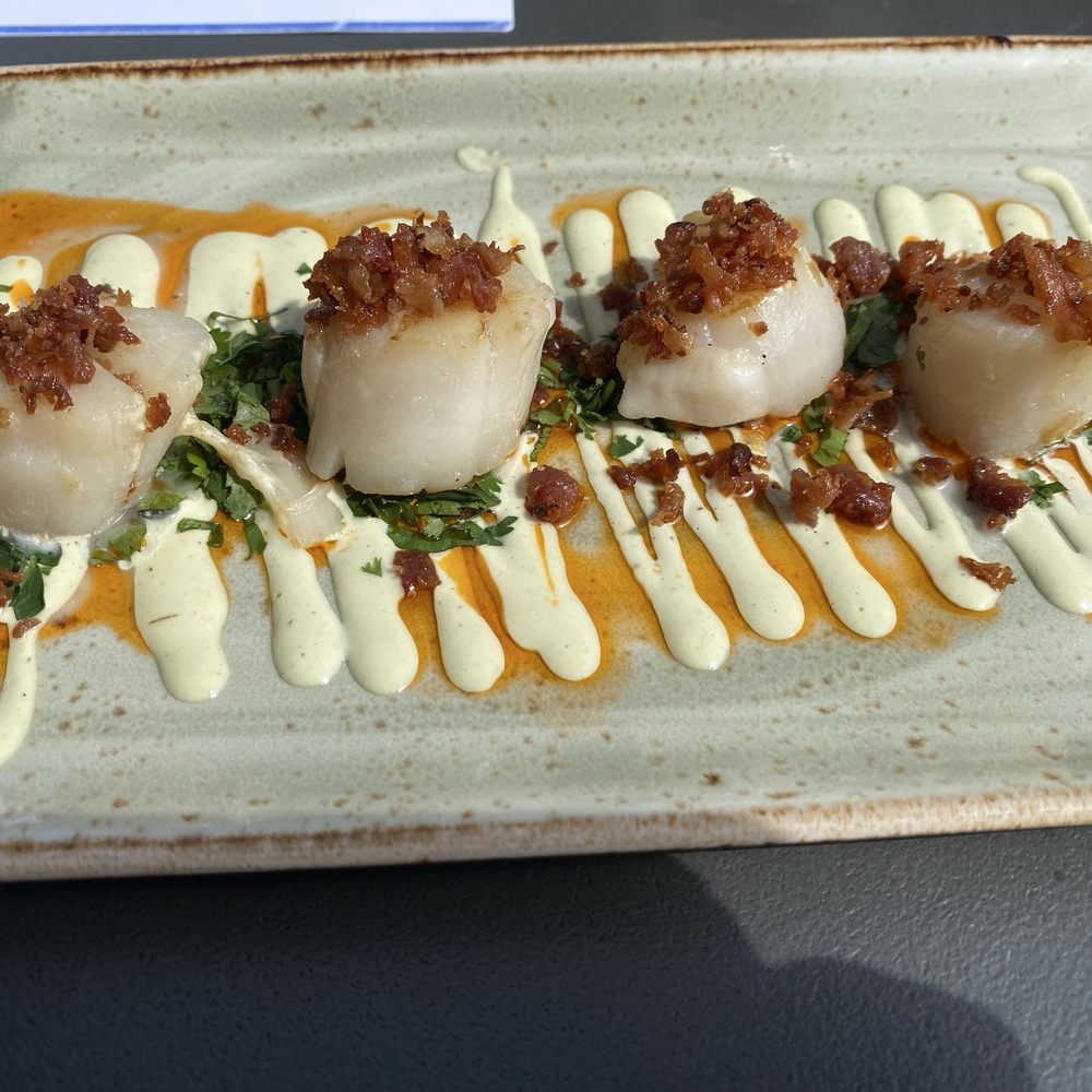 Bluewater Grill Seafood Restaurant & Market Carlsbad - Seared? Scallops with jalapeño aioli - Seafood Near Me - Carlsbad, California