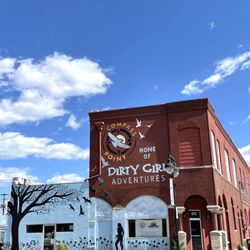 NOTO Arts & Entertainment District - Another shop in the NOTO Arts District of Topeka... "Home of Dirty Girls Adventures"... I'm not sure what their business is...