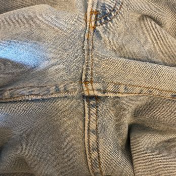 Denim Doctors - This is the crotch repair he did for me. I wish I took a before photo - Sewing & Alterations Near Me - Los Angeles, California Denim Doctors - This is the crotch repair he did for me. I wish I took a before photo - Sewing & Alterations Near Me - Los Angeles, California